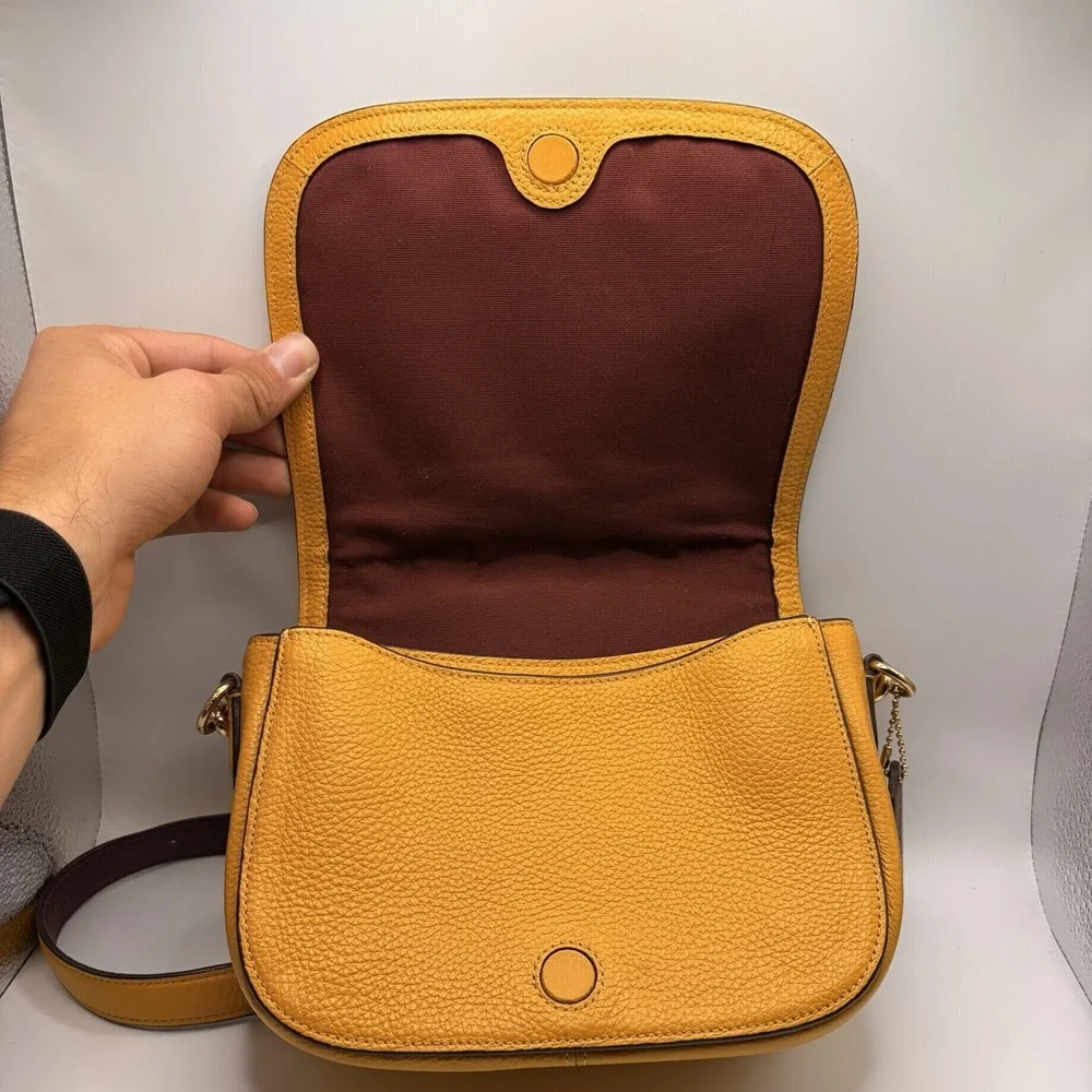 Coach saddle bag